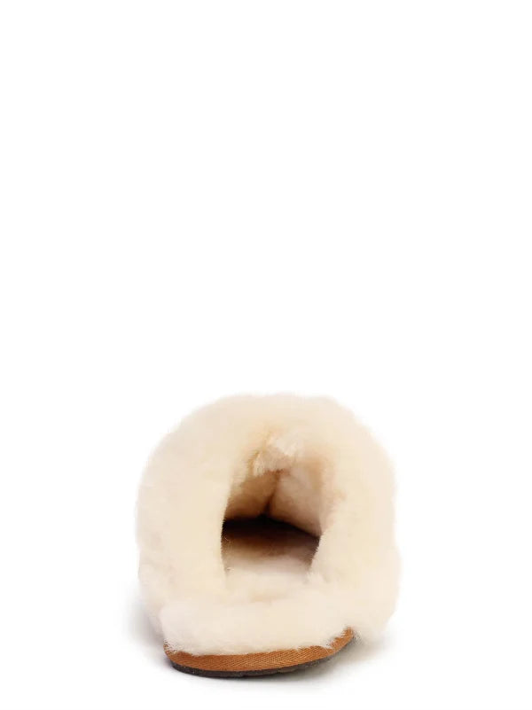 UGG Shearling Cuff Slippers