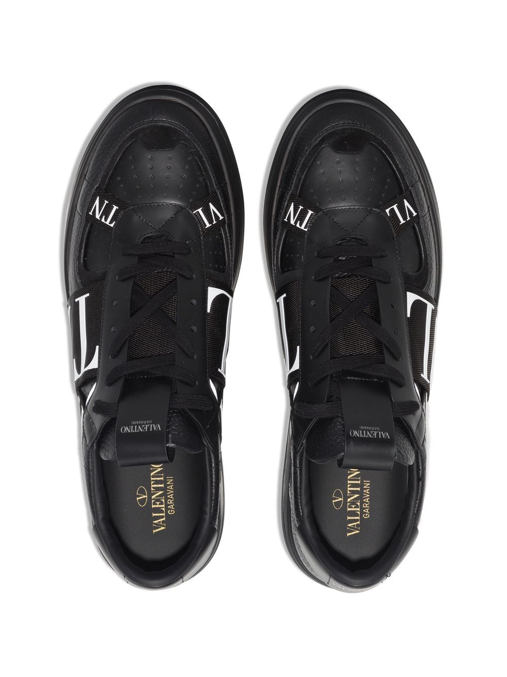 Valentino Garavani VL7N Sneaker Low Top Black White Black