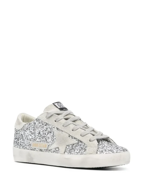 Golden Goose Glitter Superstar Sneakers - Image 2