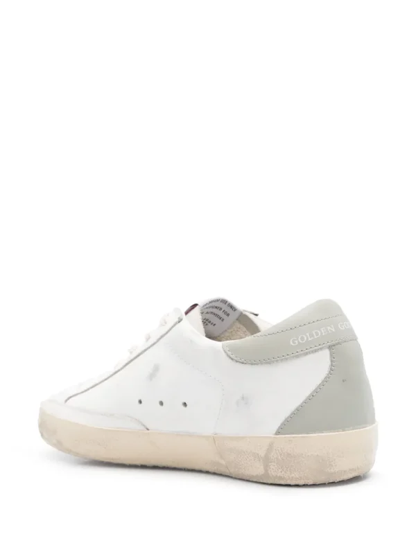 Golden Goose White Super-Star Classic Sneakers - Image 4